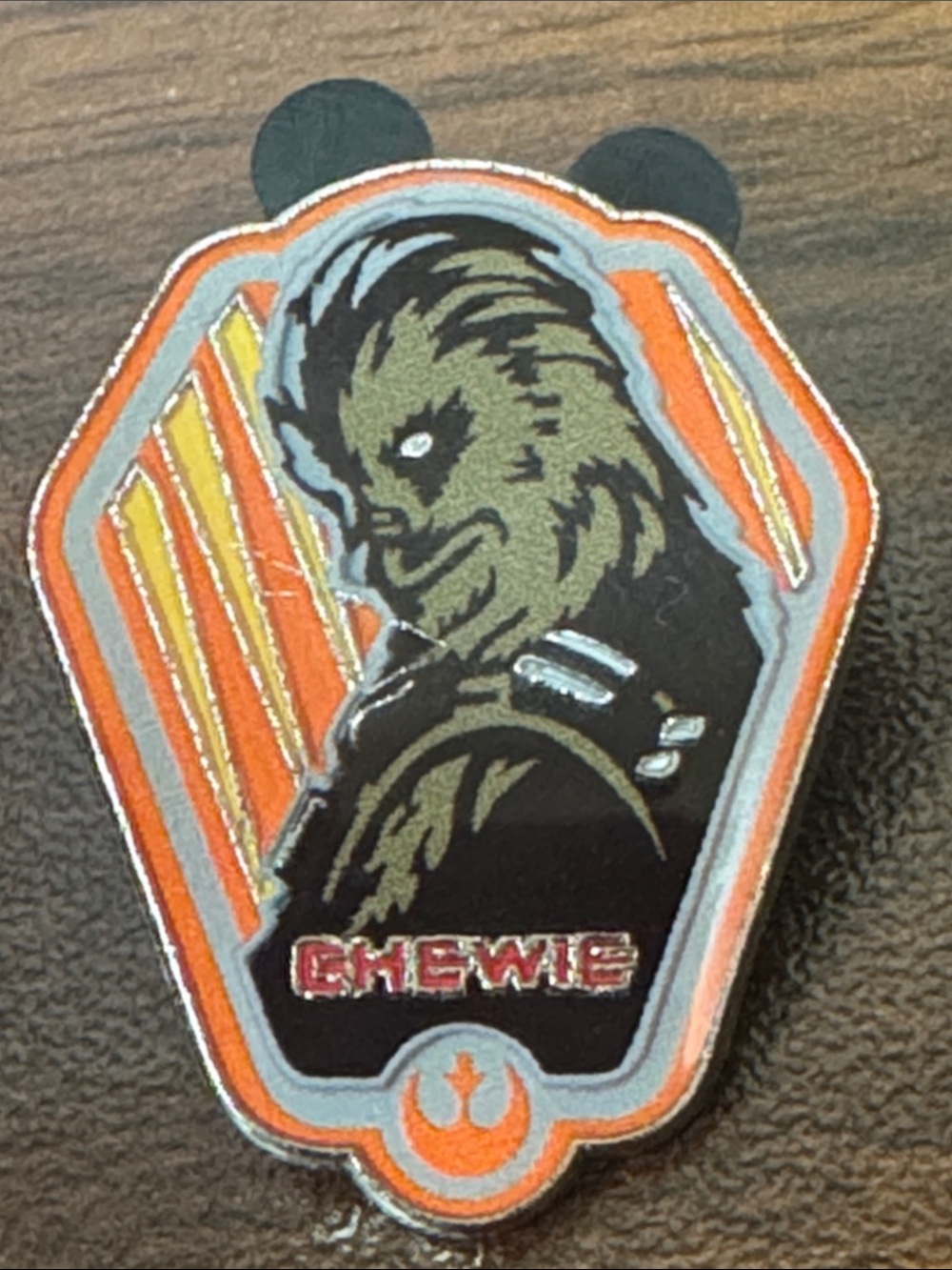 5/$25 Star Wars The Force Awakens Chewie‎ Pin